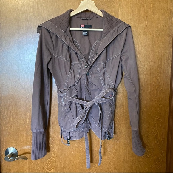 Diesel woman’s brown jacket small - Picture 1 of 7
